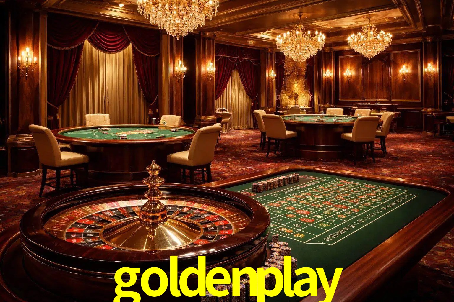 Una escena premium de mesa de casino en vivo con cartas, elementos de ruleta y un ambiente pulido de estudio de transmisión.